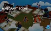 Software Developer Joshua Tulod Recreates Demon Slayer Scene in Minecraft