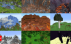 Minecraft Offers Diverse Biomes for Building Masterpieces