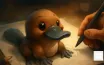 How to Draw a Cute Cartoon Platypus