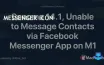 M1 MacBook Pro Users Report Facebook Messenger Glitch on Sonoma 14.1