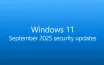 Microsoft Releases September Security Windows Updates