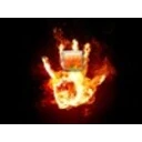 Red Fire Logon Screen