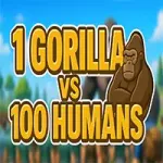 Gorilla Vs 100 Men