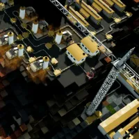 Icaria: New Game Merging Minecraft and Factorio Released
