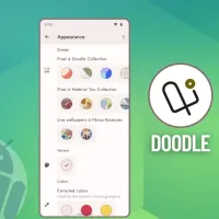Doodle улучшает настройку Android с живыми обоями