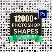 10000 Photoshop Shapes