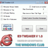 IE9 Tweaker