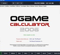 Ogame Calculator 2006