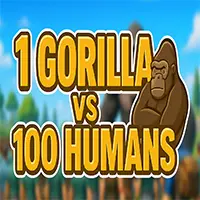 Gorilla Vs 100 Men