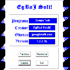 Parcheador Google Talk