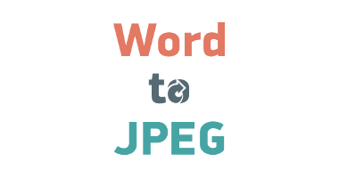 Batch Word to JPG Converter