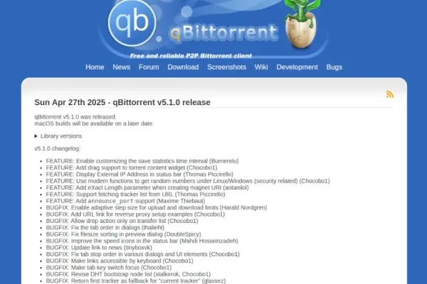 qBittorrent Portable photo 1