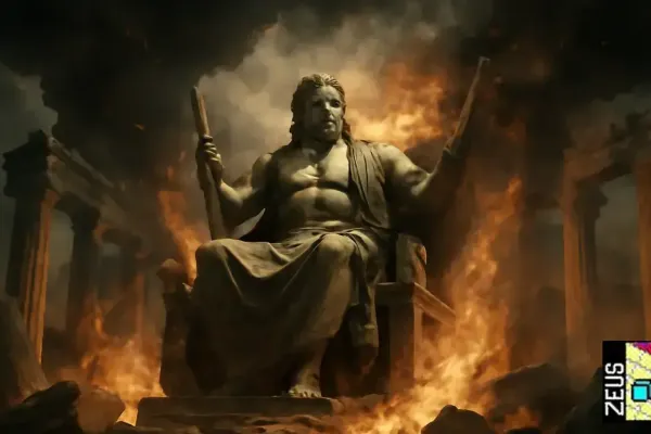 Destruction of the Statue of Zeus at Olympia