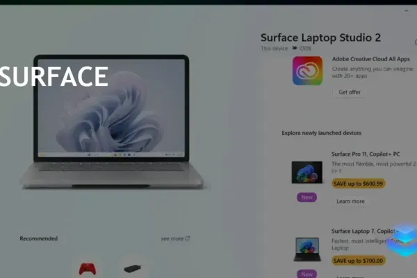 Microsoft Faces Criticism for Ads in Surface App