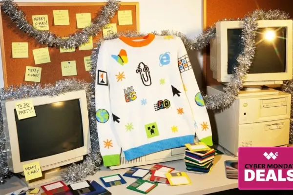 Microsoft Releases 2025 Windows Ugly Sweater for 50th Anniversary