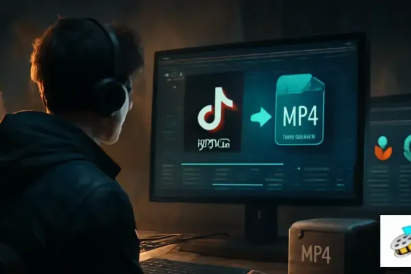 Converter vídeo do tiktok para mp4?