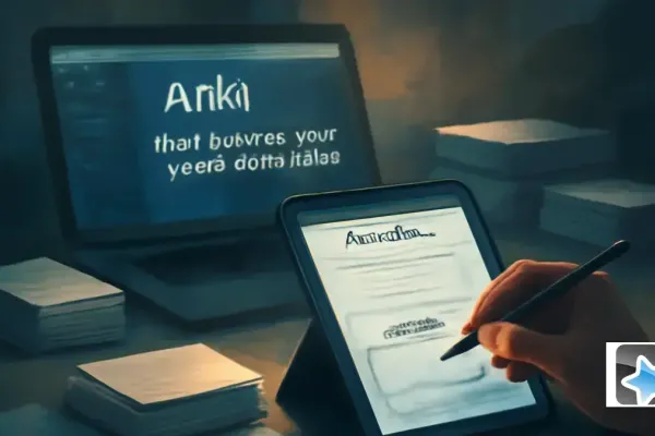 How to Make Your Own Flashcards in Anki