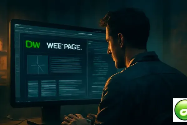 Creating a Web Page Using Macromedia Dreamweaver