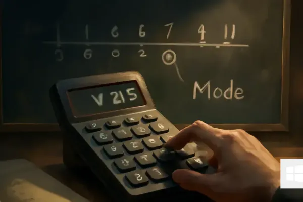 Find Mode in Math Calculator