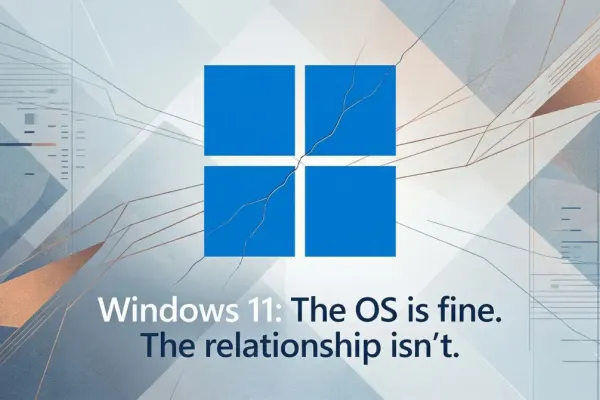 Enhancing User Trust in Windows 11 Through Transparency