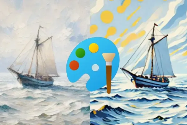 MS Paint Introduces AI Image Restyle on Windows 11