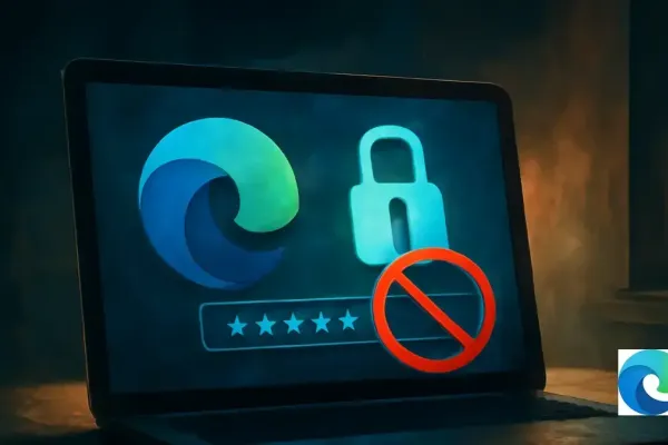 Disable Password Saving in Microsoft Edge