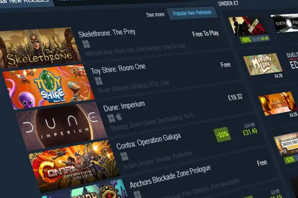 Steam Faces Monopoly Claims in PC Game Market