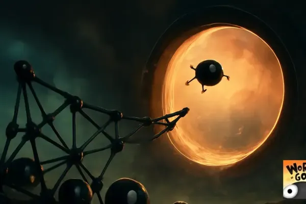 Beat the Leap Hole in World of Goo