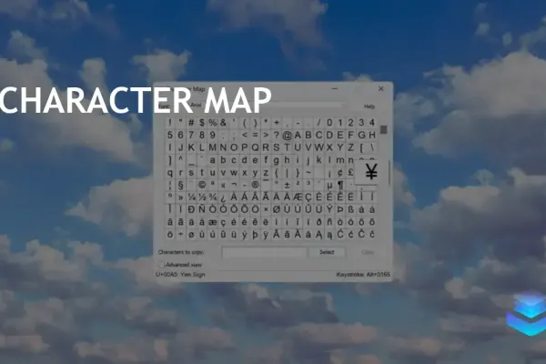 Windows Character Map: A Solution for Special Characters Without Alt Key