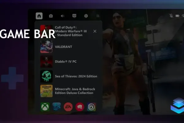 Microsoft Introduces Compact Mode for Xbox Game Bar on Handheld Devices