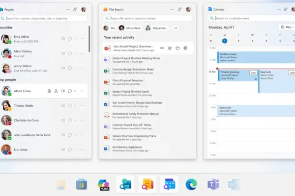 Microsoft Enhances Taskbar with New Companion Apps
