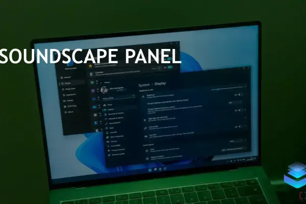 Microsoft Introduces Soundscape Panel to Streamline Windows 11 Audio Settings