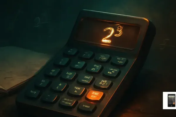 How to Calculate Power of a Number in Simple Calculator