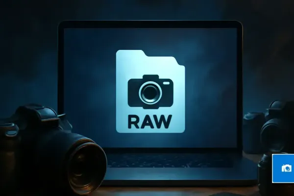 What File Extension is a Raw Image Format?