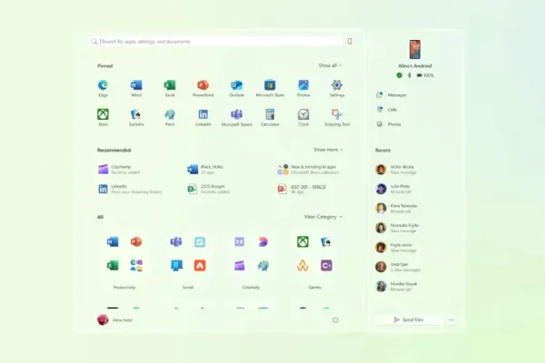 Windows 11 Start Menu Gets a Modern Makeover for Canary Users