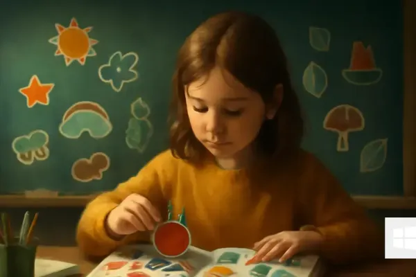 How to Use a Sticker Book for Learning