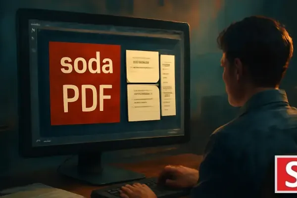 Learn How to Split Your PDF Files with Soda PDF