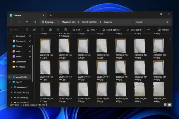 Windows 11 File Explorer Takes Over Android Photo Viewing