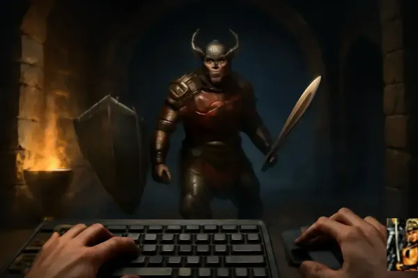 Controls for The Elder Scrolls: Arena