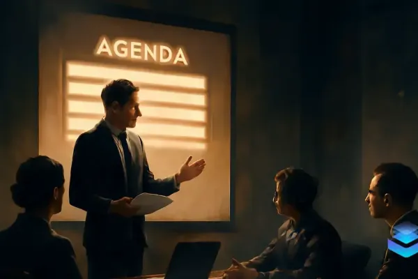 How to Present the Agenda for Successful Meetings