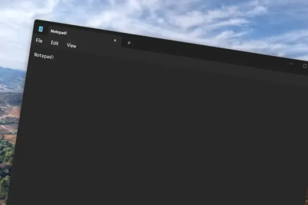 Windows 11 Notepad Offers On-Device AI Features