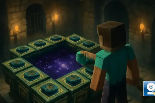 How to Build a Working End Portal in Minecraft PE