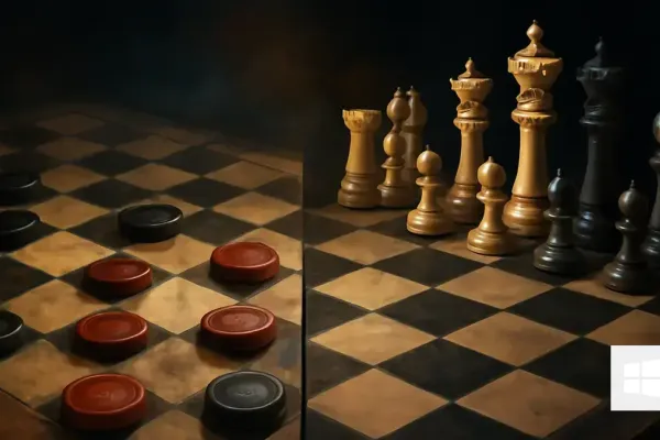 Is There a Difference Between Checkers and Chess?