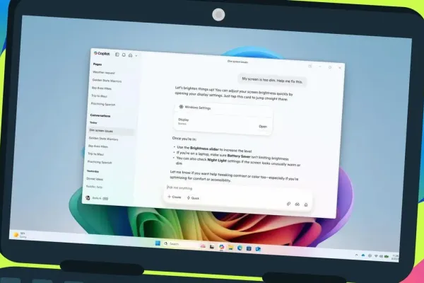 Windows 11 Enhances Copilot with Direct Settings Links