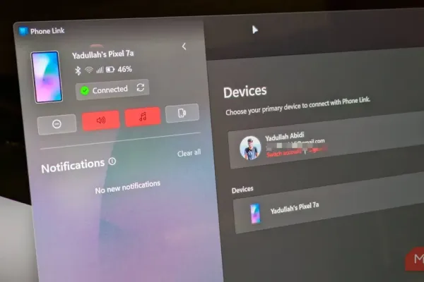 Microsoft Enhances Windows 11 with Phone Link Integration