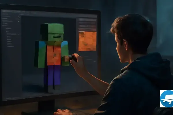 Change Mob Textures in Minecraft with Blockbench