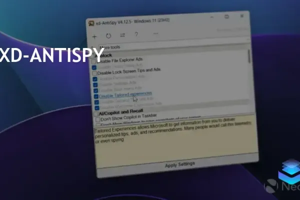 XP AntiSpy photo 1