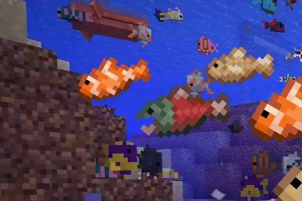 Minecraft Enthusiast Showcases Vast Tropical Fish Collection