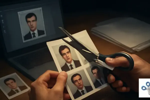 How to Cut Passport Photos with Scissors