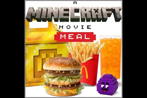 Minecraft-Themed Meals Now Available at McDonald's